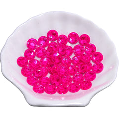 Electric Neon Fuchsia XIRIUS Round Shape High Quality Glass Sew-on Rhinestones WholesaleRhinestone