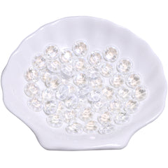 Electric Neon White XIRIUS Round Shape High Quality Glass Sew-on Rhinestones WholesaleRhinestone