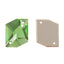 Peridot Cosmic Shape High Quality Glass Sew-on Rhinestones WholesaleRhinestone