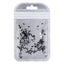 Rectangle Shape Black Flat Back Fancy Rhinestones