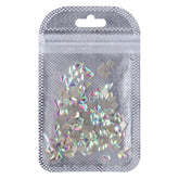 Pijlvorm kristal ab flat back fancy strass