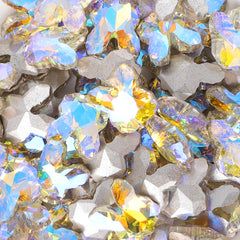 Paradise Shine Rabbit Shape Glass Pointed Back Fancy Rhinestones WholesaleRhinestone