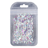 Cristallo a forma di navigazione Crystal Ab Unfleted Back Stry Sinestones