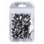 Triangle Shape Black Flat Back Fancy Rhinestones