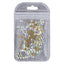 Pentagon Shape Crystal AB Flat Back Fancy Rhinestones
