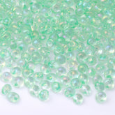 TMAB008 Transparent AB Drop Shape Glass Seed Beads WholesaleRhinestone