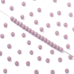 BSCZ017 4.5 MM Round Shape Glass Seed Beads for Bracelets and Jewelry Making WholesaleRhinestone