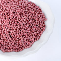 Glass Galvanized Seed Beads 12/0 Size 1.8mm GA-1047 Color
