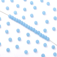 BSCZ006 4.5 MM Round Shape Glass Seed Beads for Bracelets and Jewelry Making WholesaleRhinestone