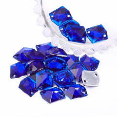 Cosmic Sapphire Resin Sew-on Rhinestones For Dance Costume WholesaleRhinestone