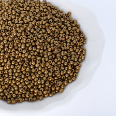 Glass Galvanized Seed Beads 12/0 Size 1.8mm GA-1038 Color WholesaleRhinestone