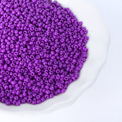 Glass Galvanized Seed Beads 12/0 Size 1.8mm GA-1054 Color WholesaleRhinestone