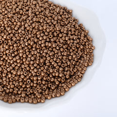 Glass Galvanized Seed Beads 12/0 Size 1.8mm GA-1037 Color WholesaleRhinestone