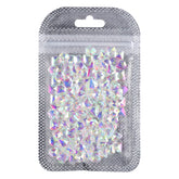 Crystal a forma di diamante Ab Untipastoni piatti a fondo piatto