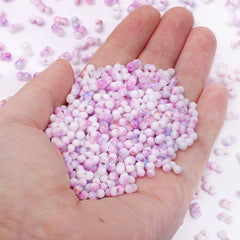 RNB010 Rainbow Effect Peanut Beads Shape Glass Seed Beads WholesaleRhinestone
