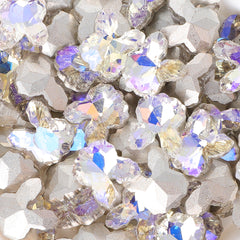 Moonlight Rabbit Shape Glass Pointed Back Fancy Rhinestones WholesaleRhinestone