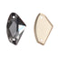 Black Diamond Galactic Shape High Quality Glass Sew-on Rhinestones WholesaleRhinestone