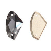Black Diamond Galactic Shape High Quality Glass Sew-on Rhinestones WholesaleRhinestone