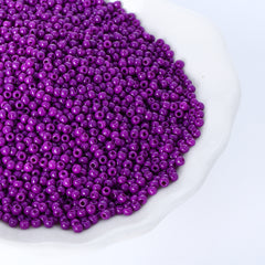 Glass Galvanized Seed Beads 12/0 Size 1.8mm GA-1055 Color WholesaleRhinestone