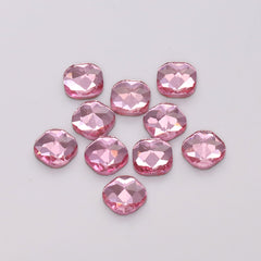Round Square Shape Light Pink Flat Back Fancy Rhinestones WholesaleRhinestone