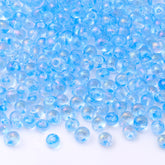 TMAB005 Transparent AB Drop Shape Glass Seed Beads WholesaleRhinestone
