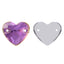 Vitrail Light Heart Shape High Quality Glass Sew-on Rhinestones WholesaleRhinestone