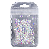 Forma trapezoide Crystal Ab Unfleted Back Sintestoni di fantasia