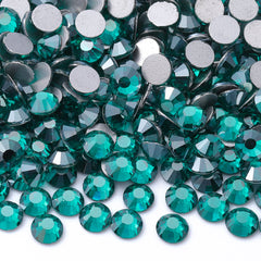 Star Blue Zircon Glass FlatBack Rhinestones Silver Back WholesaleRhinestone