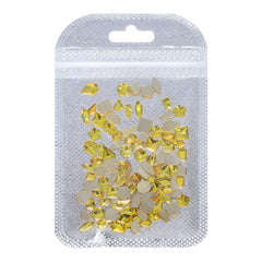 Mixed Shapes Citrine Flat Back Fancy Rhinestones For Nail Art WholesaleRhinestone
