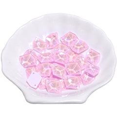 Electric Neon Light Rose Cosmic Shape High Quality Glass Sew-on Rhinestones WholesaleRhinestone