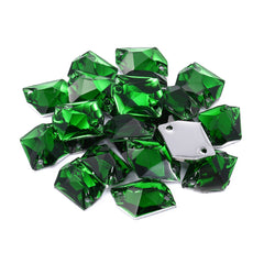 Cosmic Dark Green Resin Sew-on Rhinestones For Dance Costume WholesaleRhinestone