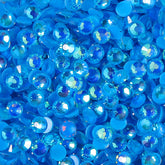 Mocha Shimmer Dk Blue Glass Flat Back Rhinestones WholesaleRhinestone