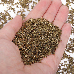 Metallic Bright Gold Luster Color Hight Quality Glass Cylinder Seed Beads 1.6 MM Size JS3005 WholesaleRhinestone