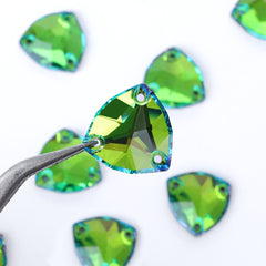 Sphinx Trilliant Shape High Quality Glass Sew-on Rhinestones WholesaleRhinestone