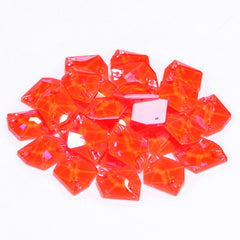 Electric Neon Hyacinth Cosmic Shape High Quality Glass Sew-on Rhinestones WholesaleRhinestone
