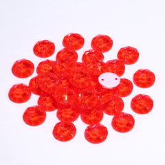 Electric Neon Hyacinth XIRIUS Round Shape High Quality Glass Sew-on Rhinestones WholesaleRhinestone