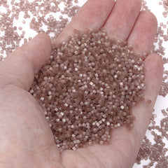 Transparent Silk Satin Cat's Eye Color Hight Quality Glass Cylinder Seed Beads 1.6 MM Size MY4018 WholesaleRhinestone