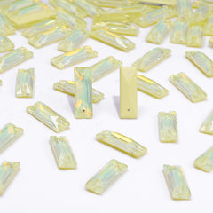 Jonquil AM Cosmic Baguette Shape High Quality Glass Sew-on Rhinestones WholesaleRhinestone