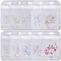Navette Shape Multi Colors Small Size Glass Beveled Flat Back Fancy Rhinestones For Nail Art WholesaleRhinestone