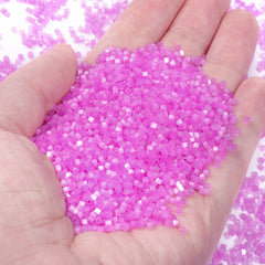 Transparent Rose Pink Silk Satin Cat's Eye Color Hight Quality Glass Cylinder Seed Beads 1.6 MM Size MY4012 WholesaleRhinestone