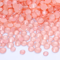 Mixed Sizes Mocha Neon Champagne Glass Flat Back Rhinestones For Nail Art WholesaleRhinestone