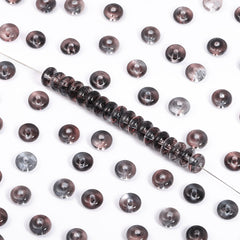 TMTG008 Transparent Candy Series Lucky Buckle Shape Glass Seed Beads WholesaleRhinestone