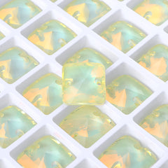 Jonquil AM Rivoli Square Shape High Quality Glass Sew-on Rhinestones WholesaleRhinestone