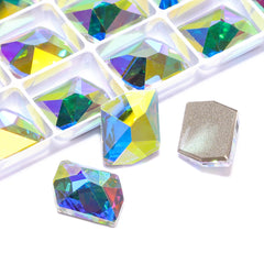 Crystal AB Cosmic Shape High Quality Glass Beveled Flat Back Rhinestones WholesaleRhinestone