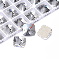 Crystal Rivoli Square Shape High Quality Glass Beveled Flat Back Rhinestones WholesaleRhinestone