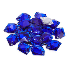 Cosmic Sapphire Resin Sew-on Rhinestones For Dance Costume WholesaleRhinestone