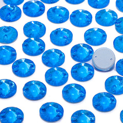 Electric Neon Blue Rivoli Shape High Quality Glass Sew-on Rhinestones WholesaleRhinestone