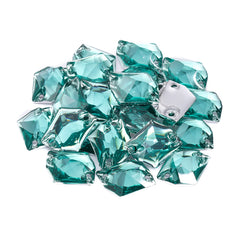 Cosmic Aquamarine Resin Sew-on Rhinestones For Dance Costume WholesaleRhinestone