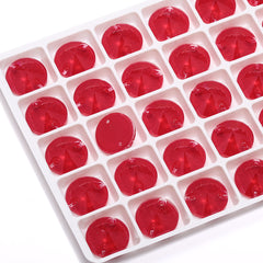 Mocha Light Siam Rivoli Shape High Quality Glass Sew-on Rhinestones WholesaleRhinestone