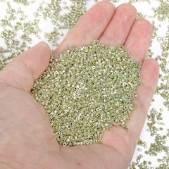 Metallic Chartreuse Luster Color Hight Quality Glass Cylinder Seed Beads 1.6 MM Size JS3009 WholesaleRhinestone
